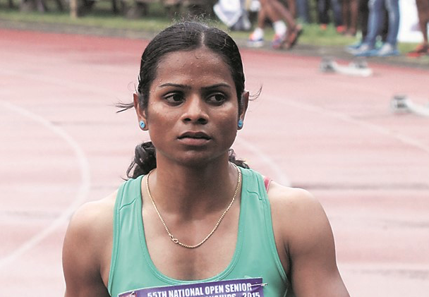 If Dutee tries to chase an athlete faster in last 40 metres, her running style goes awry: coach N Rames