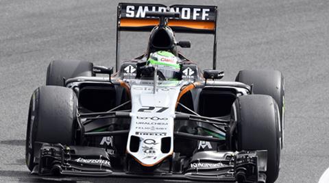 Force India’s Nico Hulkenberg gets grid penalty for tyre error