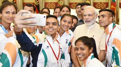 Indian contingent settling into the Olympic Village in Rio 2016 Games