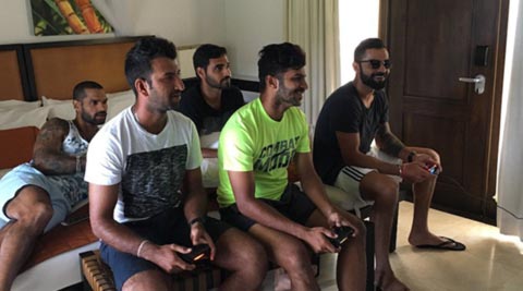 Indian cricket team enjoys PlayStation, beach after win over West Indies in Antigua