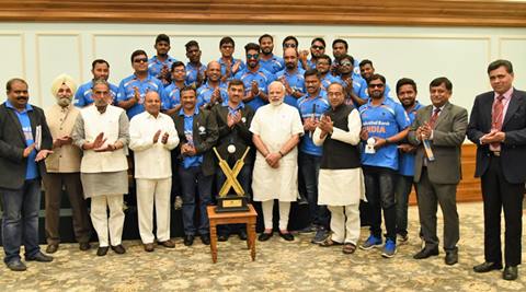 They are an inspiration to all of us, says Prime Minister Narendra Modi after meeting Indian blind cricket team