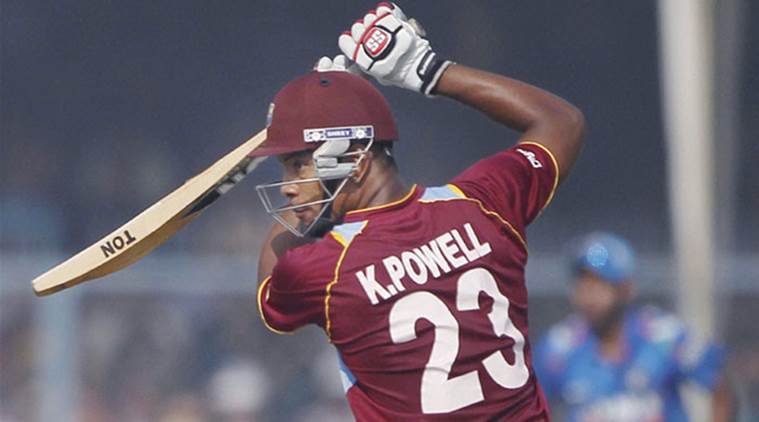 India vs West Indies: Two ways to hit a moving ball for Kieran Powell