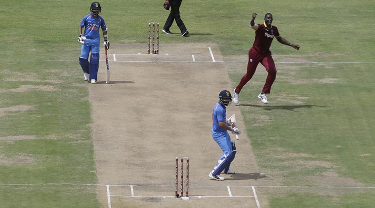 India vs West Indies: Debutant Kyle Hope takes a stunner to dismiss Virat Kohli