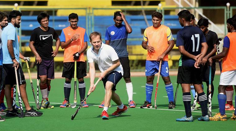 Hockey clinic by German coach Fabian Rozwadowski begins in Mumbai