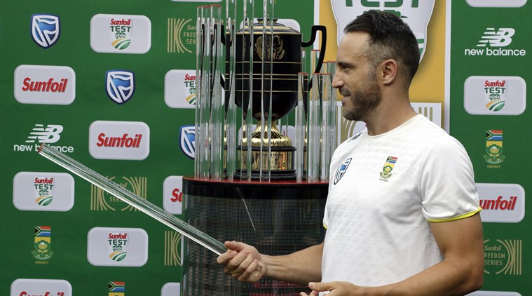 India vs South Africa: Certainly don’t get green tracks in India, says Faf du Plessis on pitch furore