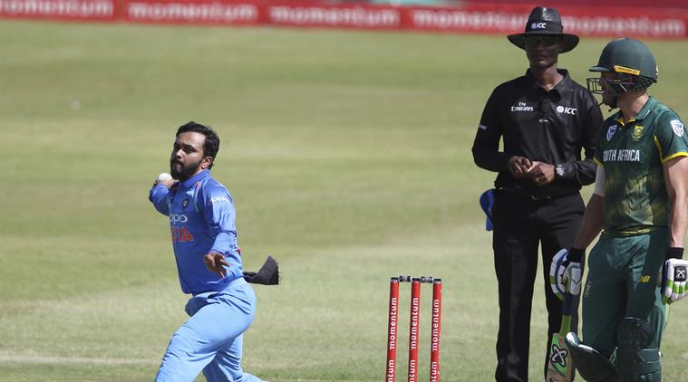 India vs South Africa: Yuzvendra Chahal mocks Kedar Jadhav’s unusual bowling style