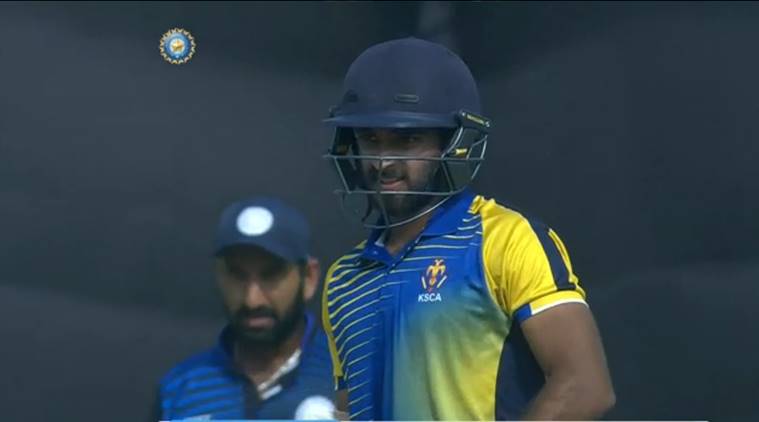 Vijay Hazare Trophy Final Live Score and Live Cricket Streaming: Mayank Agarwal rebuilds Karnataka with half-century