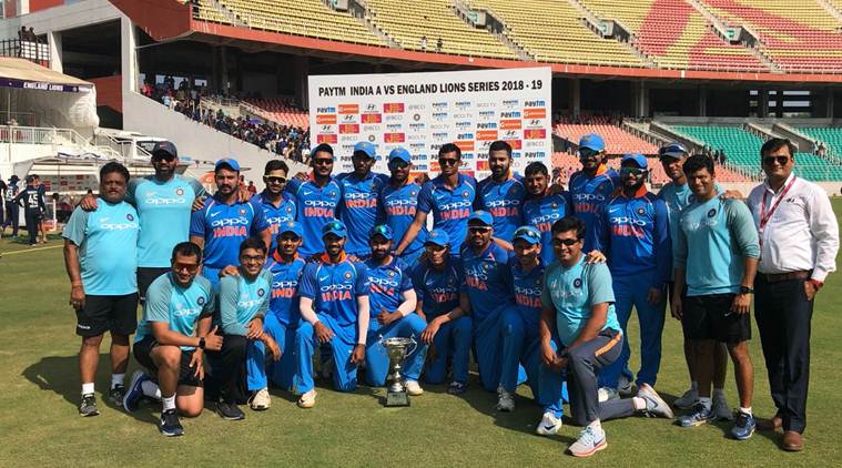 England Lions pull off consolation win against India A