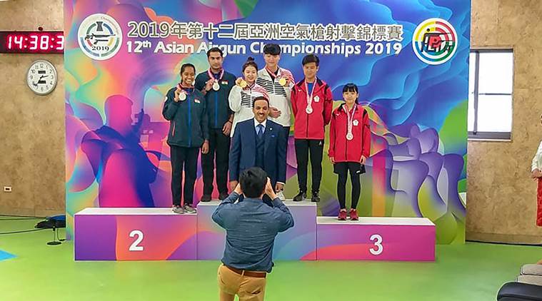 Indian shooters make a clean sweep of gold medals