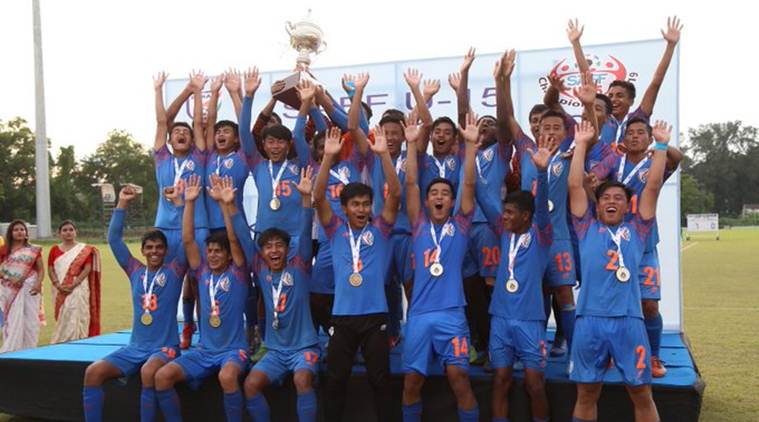 India lift SAFF U-15 title with a 7-0 win over Nepal