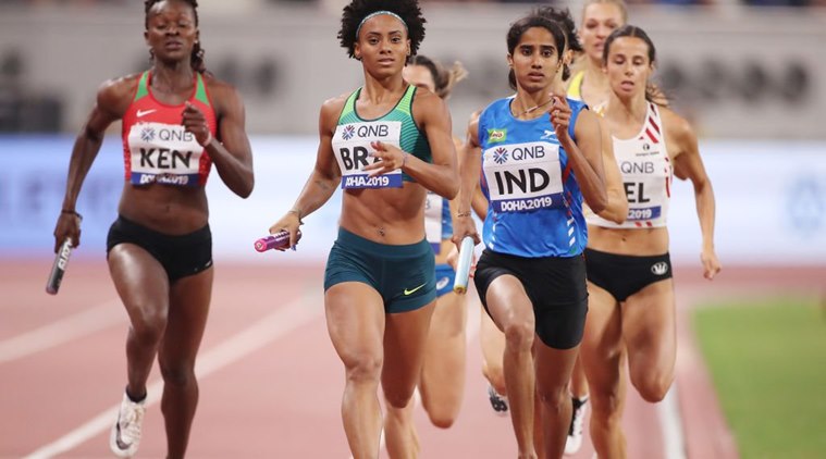India mixed relay team finishes 7th at Athletics Worlds final