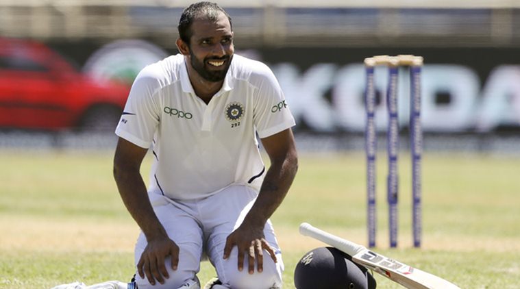 India vs West Indies 2nd Test: Hanuma Vihari dedicates maiden ton to late father